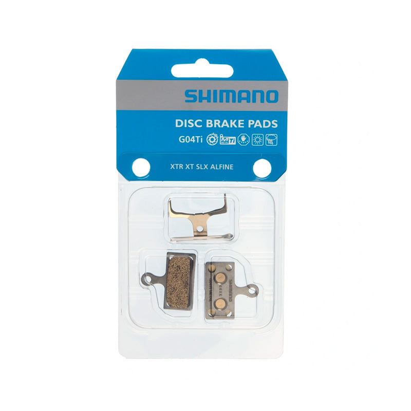 Balatas de freno SHIMANO G04TI de metal
